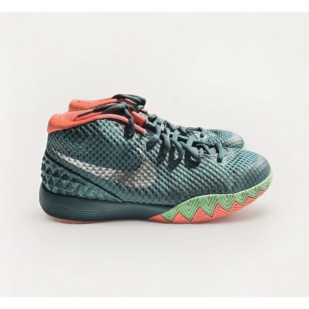 Nike Kyrie Flytrap 1 GS Youth 4.5Y Anthracite Green Basketball Shoe AA1154